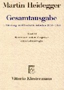 Cover of Martin Heidegger, Gesamtausgabe. 1. Abteilung Veroffentlichte Schriften