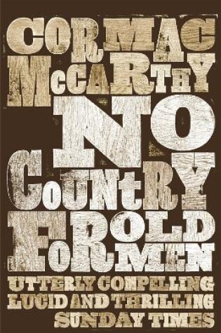 Cover of No Country for Old Men