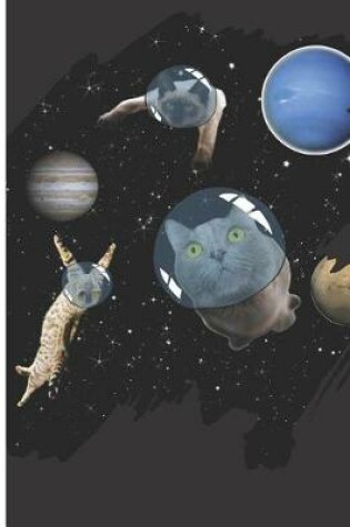 Cover of Katzen Galaxie Notizbuch