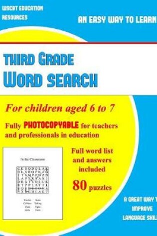 Cover of Third Grade Word Search
