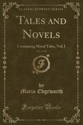 Cover of Tales and Novels, Vol. 2 of 18