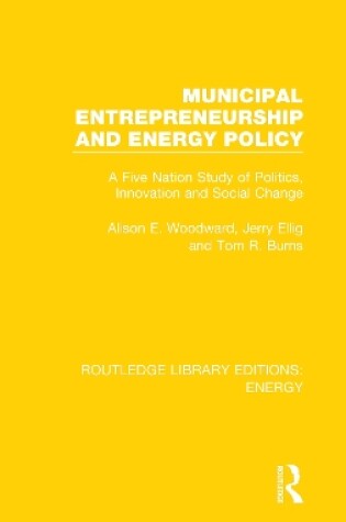 Cover of Municipal Entrepreneurship and Energy Policy