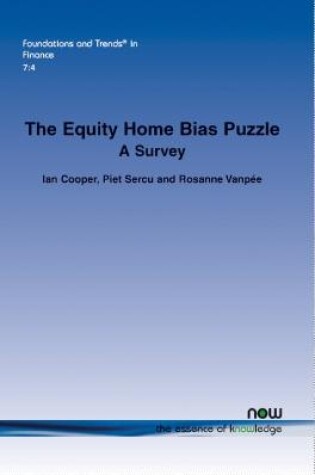 Cover of The Equity Home Bias Puzzle