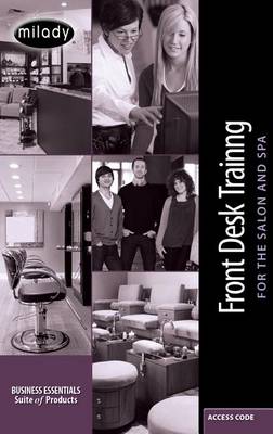 Book cover for Front Desk Training for the Salon and Spa: The Complete Course Printed Access Card