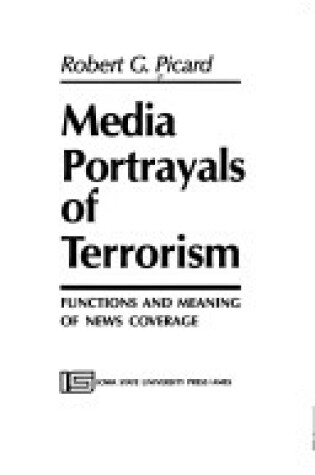 Cover of Media Portrayals of Terrorism