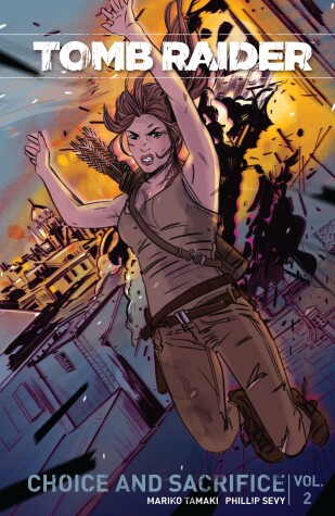 Book cover for Tomb Raider Volume 2