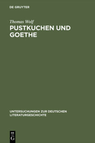 Cover of Pustkuchen Und Goethe