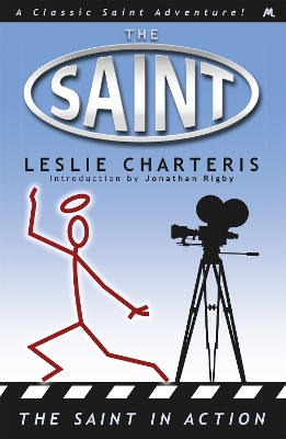 Book cover for The Saint in Action