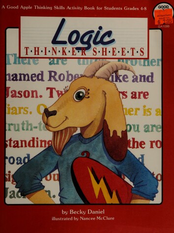 Book cover for Logic Thinker Sheets