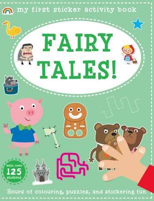 Book cover for My First Sticker Activity Book - Fairy Tales!