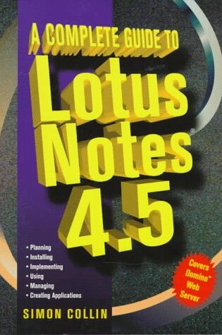 Cover of Lotus Notes 4.5