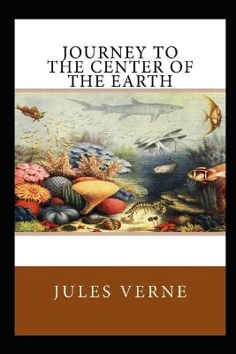 Book cover for journey to the center of the earth(Annotated Edition)