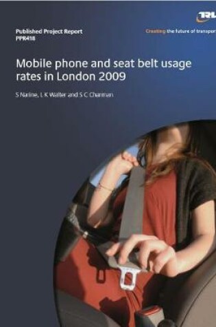 Cover of Mobile phone and seat belt usage rates in London