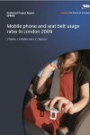 Book cover for Mobile phone and seat belt usage rates in London
