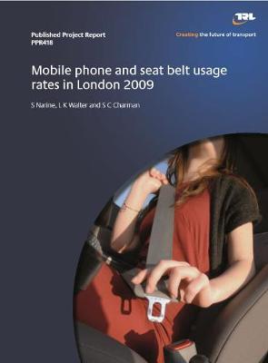 Book cover for Mobile phone and seat belt usage rates in London