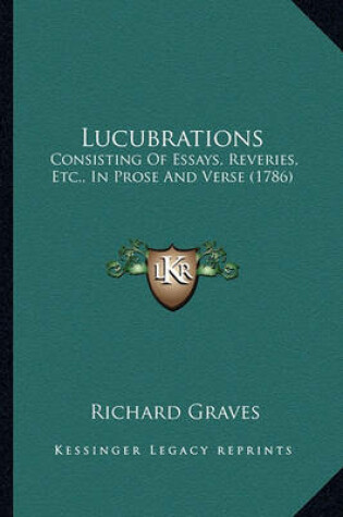 Cover of Lucubrations Lucubrations