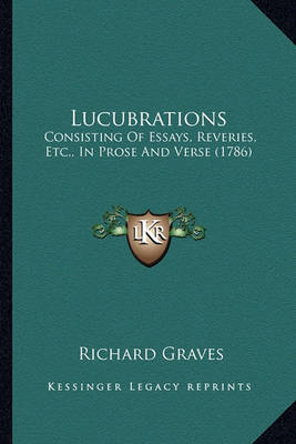 Book cover for Lucubrations Lucubrations