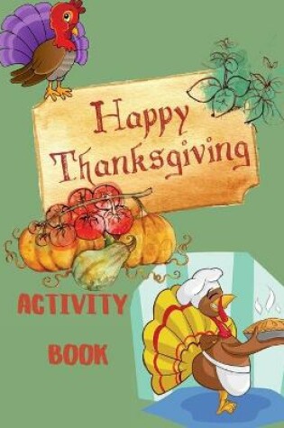 Cover of Happy Thanksgiving Activity Book