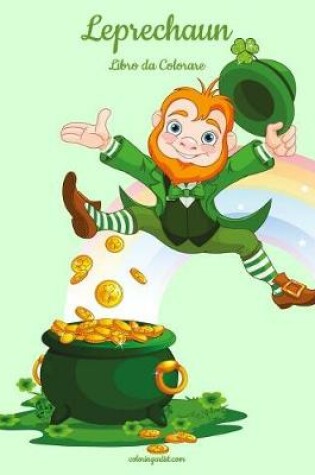 Cover of Leprechaun Libro da Colorare 1