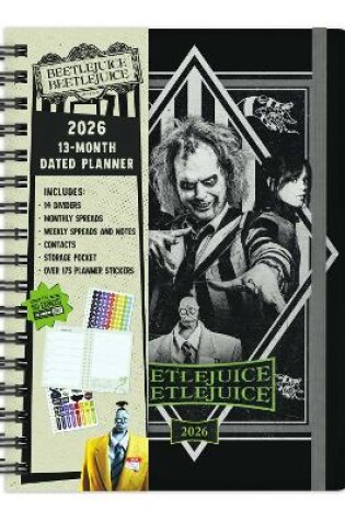 Cover of 2026 Beetlejuice Beetlejuice 13-Month Weekly Planner