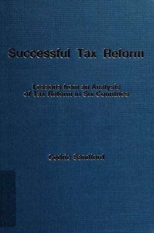 Cover of Successful Tax Reform