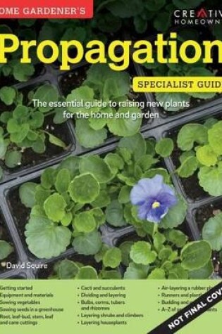 Cover of Home Gardeners Propagation