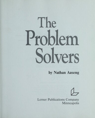Book cover for The Problem Solvers