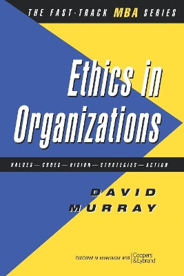 Book cover for Ethics in Organisations