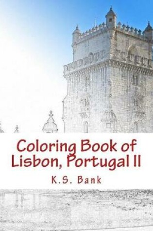 Cover of Coloring Book of Lisbon, Portugal II