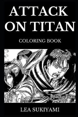 Cover of Attack on Titan Coloring Book