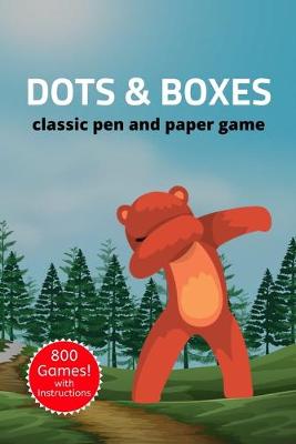 Book cover for Dots & Boxes Classic Pen and Paper Game