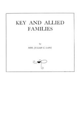 Cover of Key and Allied Families