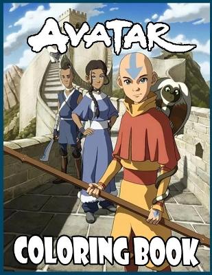 Book cover for AVATAR Coloring Book