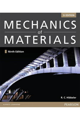 Book cover for Mechanics of Material SI, plus MasteringEngineering with Pearson eText