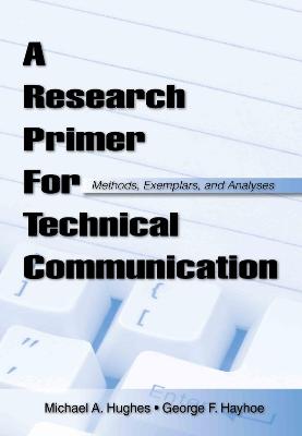 Book cover for A Research Primer for Technical Communication