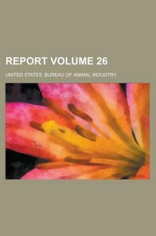 Cover of Report Volume 26