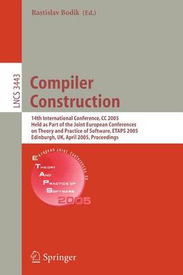 Cover of Compiler Construction