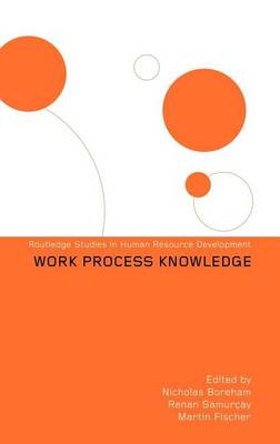 Book cover for Work Process Knowledge