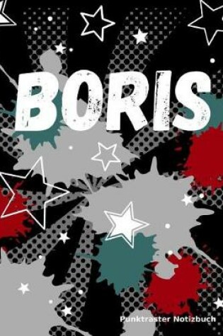 Cover of Boris Punktraster Notizbuch
