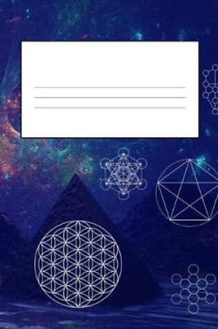 Cover of Sacred Geometry 8.5 x 11 150 Pages Journal Notebook