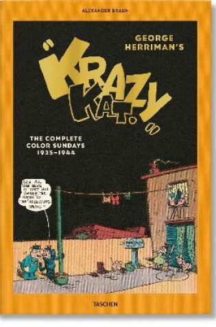 Cover of George Herriman’s “Krazy Kat”. The Complete Color Sundays 1935–1944