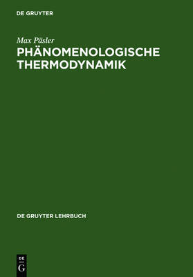 Book cover for Phänomenologische Thermodynamik