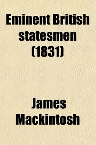 Cover of Eminent British Statesmen (Volume 1)