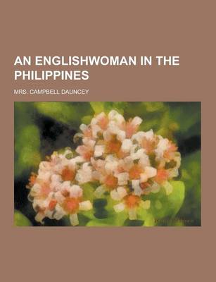 Book cover for An Englishwoman in the Philippines