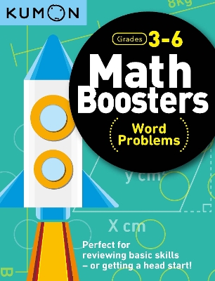 Book cover for Math Boosters: Word Problems (Grades 3-6)