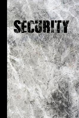 Book cover for Security