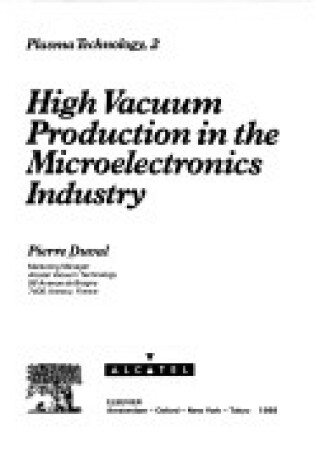 Cover of High Vacuum Production in the Microelectronics Industry