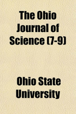 Cover of The Ohio Journal of Science (7-9)