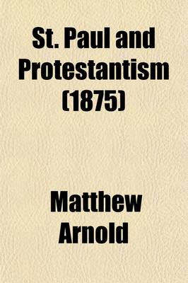 Book cover for St. Paul and Protestantism (1875)