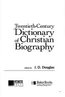 Book cover for Twentieth-Century Dictionary of Christian Biography